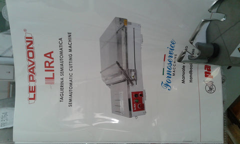 CHITARRA TAGLIERINA AUTOMATICA LIRA/E PAVONI