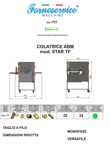 COLATRICE TAGLIO A FILO STAR TF