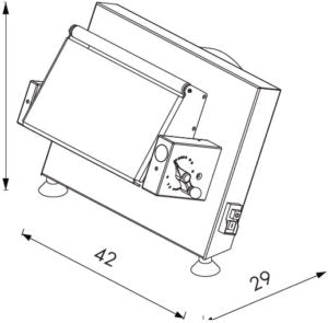 LAMINATRICE DA BANCO MINI 30 cm