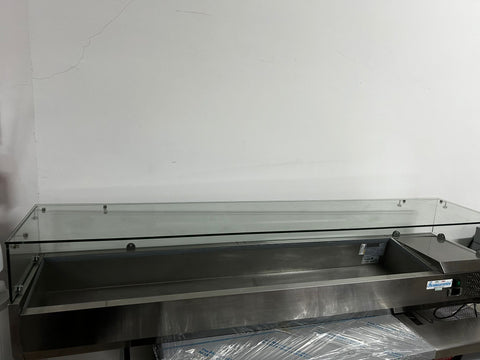 VETRINA PORTA CONDIMENTI PIZZERIA REFRIGERATA USATA