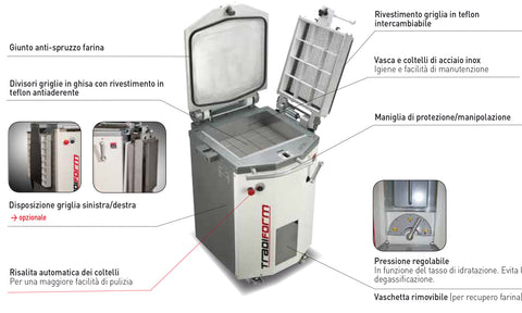 Tradiform - Spezzatrice formatrice per pane